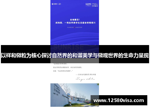 以祥和微粒为核心探讨自然界的和谐美学与微观世界的生命力呈现